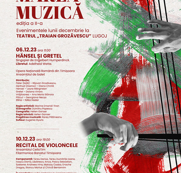 Concerte, masterclass-uri și spirit de sărbătoare în Lugoj, aduse de Marea Muzică