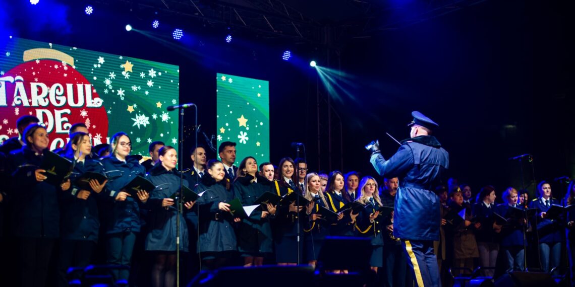 Concert caritabil de colinde susținut de colindătorii Garnizoanei Timișoara