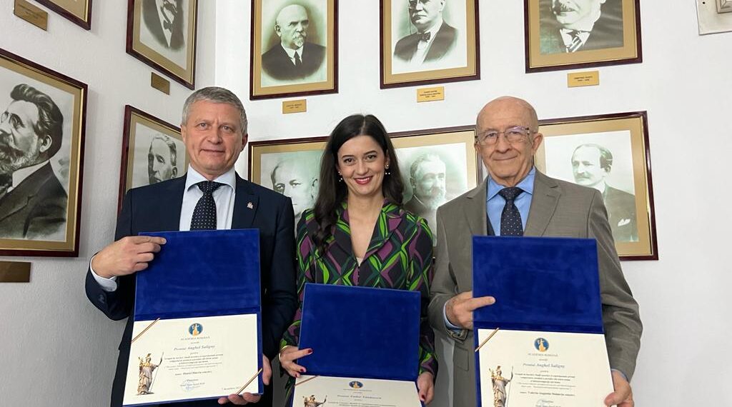 Cadre didactice ale Politehnicii, din nou printre laureații Premiilor Academiei Române