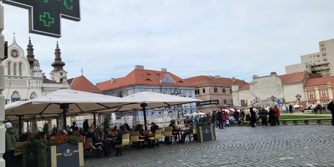 Vreme caldă de afară i-a scos pe timișoreni din case