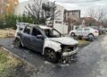VIDEO Mașina directorului general de la Pieţe SA Timişoara, incendiată