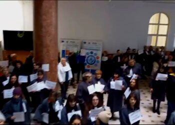 VIDEO Protest spontan al grefierilor din Timișoara 