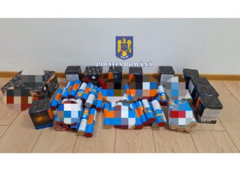 Zeci de kilograme de articole pirotehnice periculoase, confiscate în Caraș-Severin de oamenii legii