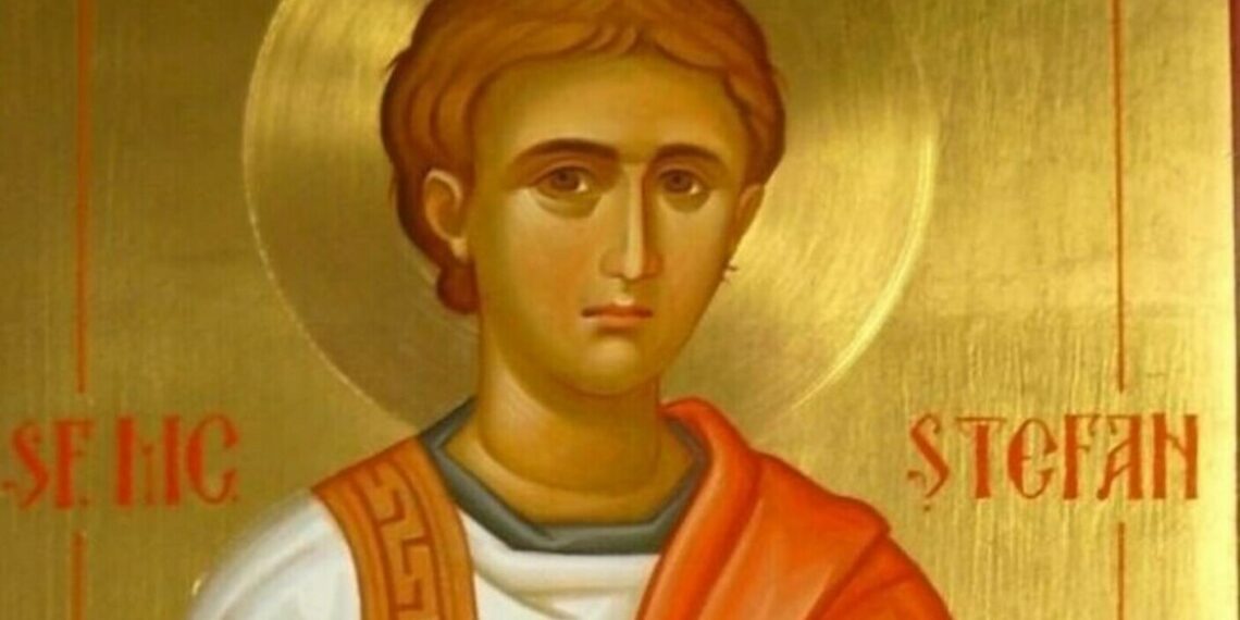 Sfântul Ştefan, sărbătorit de creştini în a treia zi de Crăciun