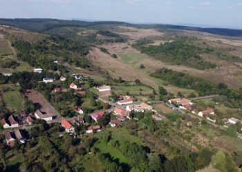 Casele din satul Altrigen vor fi zugravite de voluntari