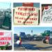 Fermierii și transportatorii din nou protestează