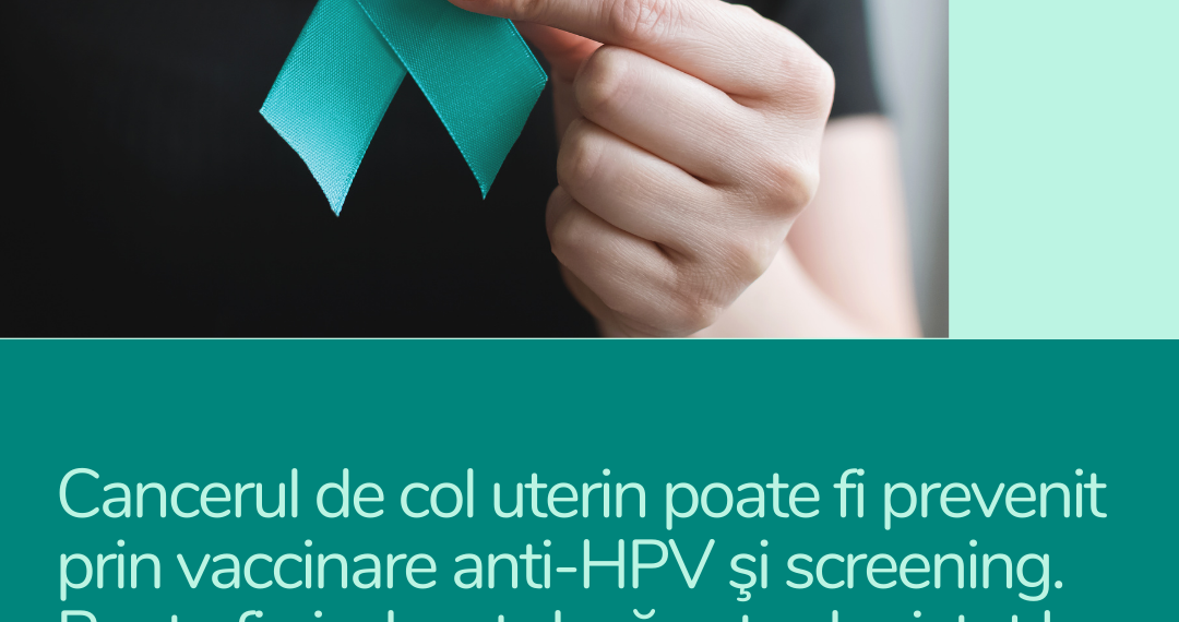 9 românce sunt diagnosticate zilnic cu cancer de col uterin