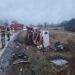 VIDEO & FOTO. Accident cumplit la Coșava: un mort și doi răniți