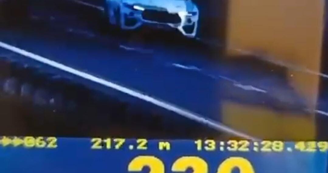 VIDEO. Vitezomanul Gică… prins cu 230 km/h pe autostrada A1 Deva – Nădlac