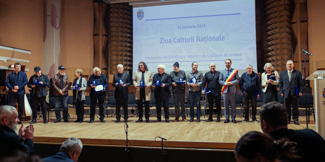 De Ziua Culturii Naționale, au primit titlul de „Cetățean de Onoare” mai multe personalități ale vieții culturale și artistice