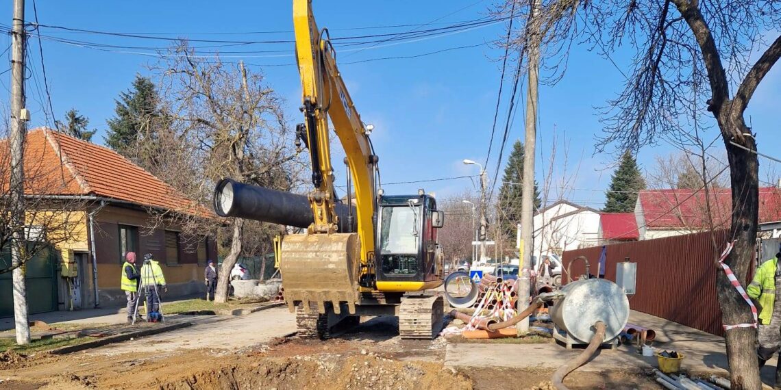 Aquatim continuă să modernizeze rețeaua de apă-canal în Timișoara