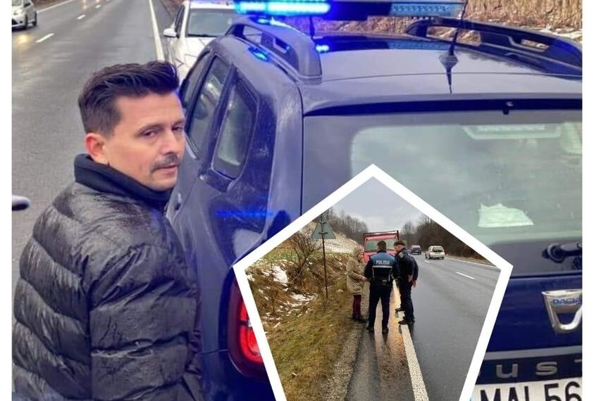 Nu au fost indiferenți! Femeie salvată de polițiștii de frontieră care treceau prin Armeniș