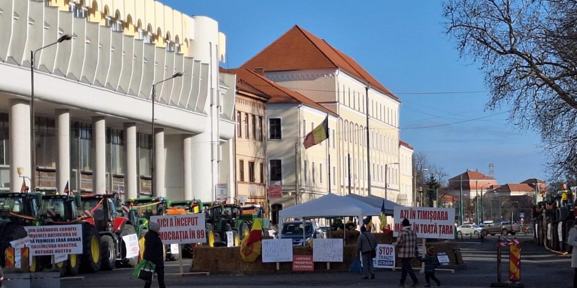 Timișoara: Avizul pentru protestul fermierilor se prelungește