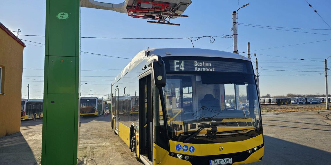 Încă 11 stații de încărcare rapidă pentru noile autobuze electrice vor fi instalate în Timișoara