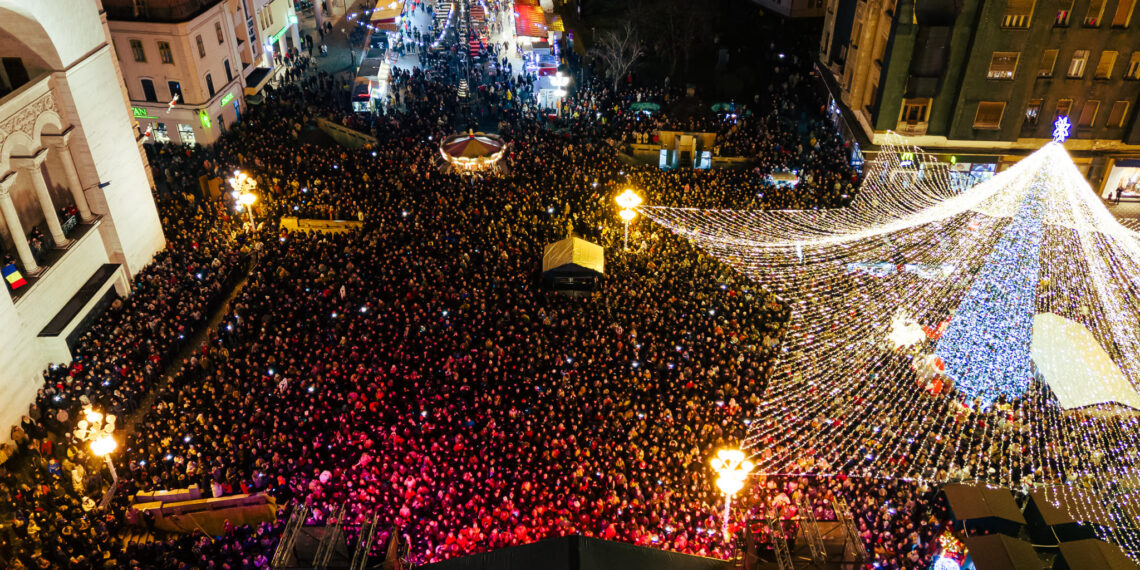 600.000 de vizitatori la Târgul de Crăciun din Timișoara