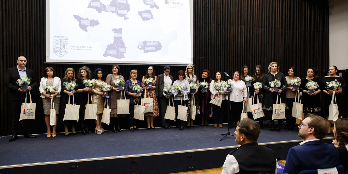 Cine sunt cei 7 câștigători din cadrul Galei Profesorul Anului în mediul rural, ce a avut loc la Timișoara