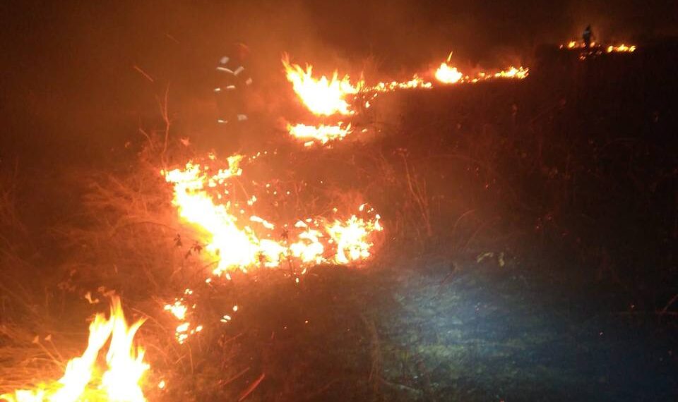 Incendiu la o hală din Lugoj. Ard cauciucuri, deșeuri textile și materiale lemnoase