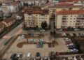 Fostele garaje din zona Clăbucet se transformă într-o parcare modernă cu spațiu verde și zonă de agrement