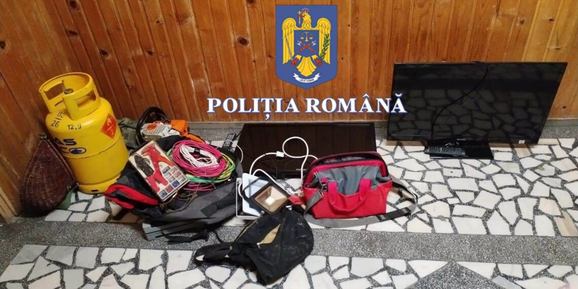 Tineri cărășeni, care au furat din două locuințe, reținuți pentru 24 de ore