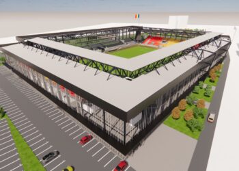 Fritz a semnat autorizația de construire pentru noul Stadion „Arena Eroii Timișoarei” din Calea Buziașului