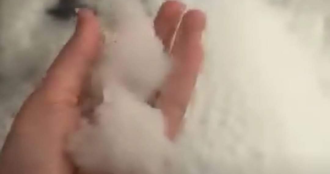 Furtună cu grindină în județul Arad