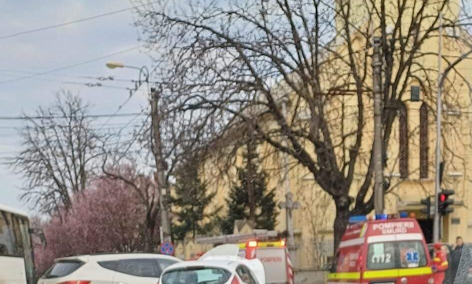 O femeie a fost rănită într-un accident la Timișoara
