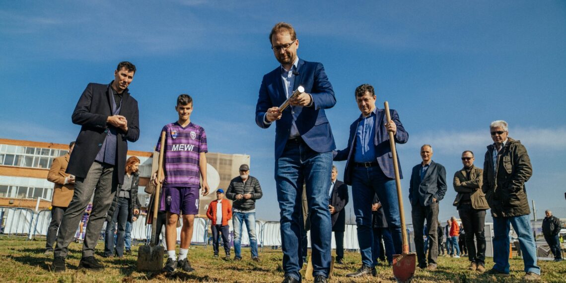 A început construcția primului stadion de după Revoluție cu bani din taxele și impozitele timișorenilor
