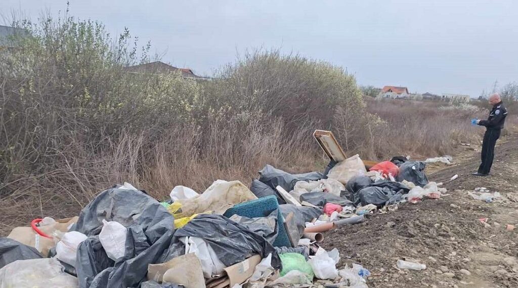 Sancțiuni de 105.000 lei pentru abandonarea de resturi din construcții pe centura Timișoarei