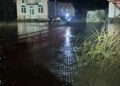 Mai multe gospodării au fost inundate în Ohaba Română