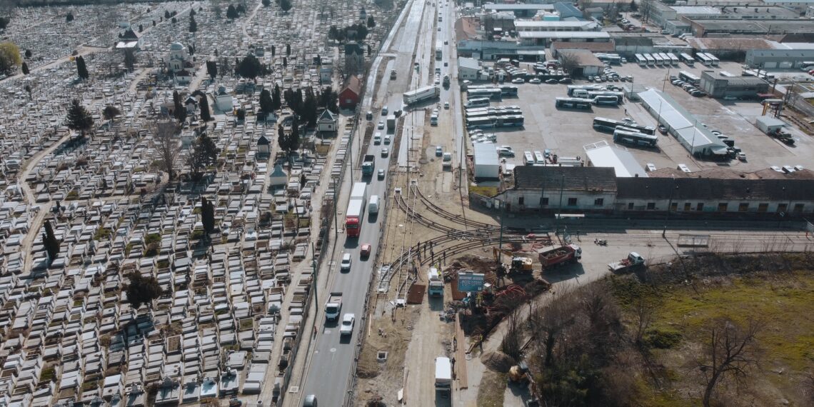 Ritm accelerat al lucrărilor pe bulevardul Stan Vidrighin