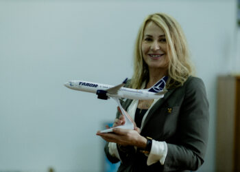  Aeronava cu care TAROM va purta sportivii români la Jocurile Olimpice de la Paris poartă numele „Nadia Comăneci”