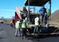 Se lucrează pe drumurile naționale din vestul țării