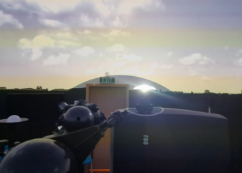 Workshop demonstrativ în noua versiune a Planetariului Universității de Vest din Timișoara