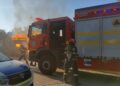 Incendiu la o clădire abandonată din Arad
