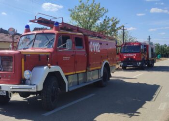 Incendiu la Cenad. A fost provocat de o clocitoare depozitată în camera tehnică