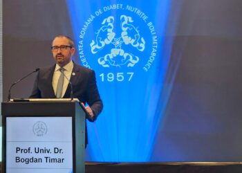 Medicul timișorean Bogdan Timar, noul președinte al Societății Române de Diabet, Nutriție și Boli Metabolice