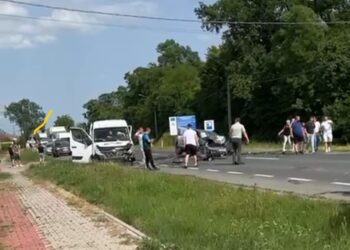 Accident în dreptul localității Remetea Mare