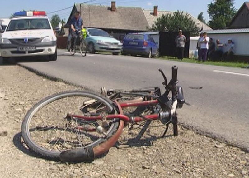 Biciclistă accidentată la Timișoara