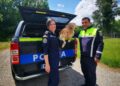 Dixi, un câine pierdut de proprietari, din 2022, a fost găsit de polițiștii din Caraș-Severin/Video