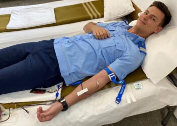 Jandarmii arădeni au donat sânge