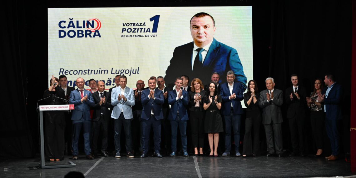 Călin Dobra și-a lansat candidatura la Primăria Lugoj. Sloganul social-democratului este „Reconstruim Lugojul împreună”