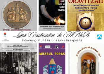 Iunie este Luna CONSTRUCTIM SA la Muzeul Național al Banatului. Intrarea va fi gratuită