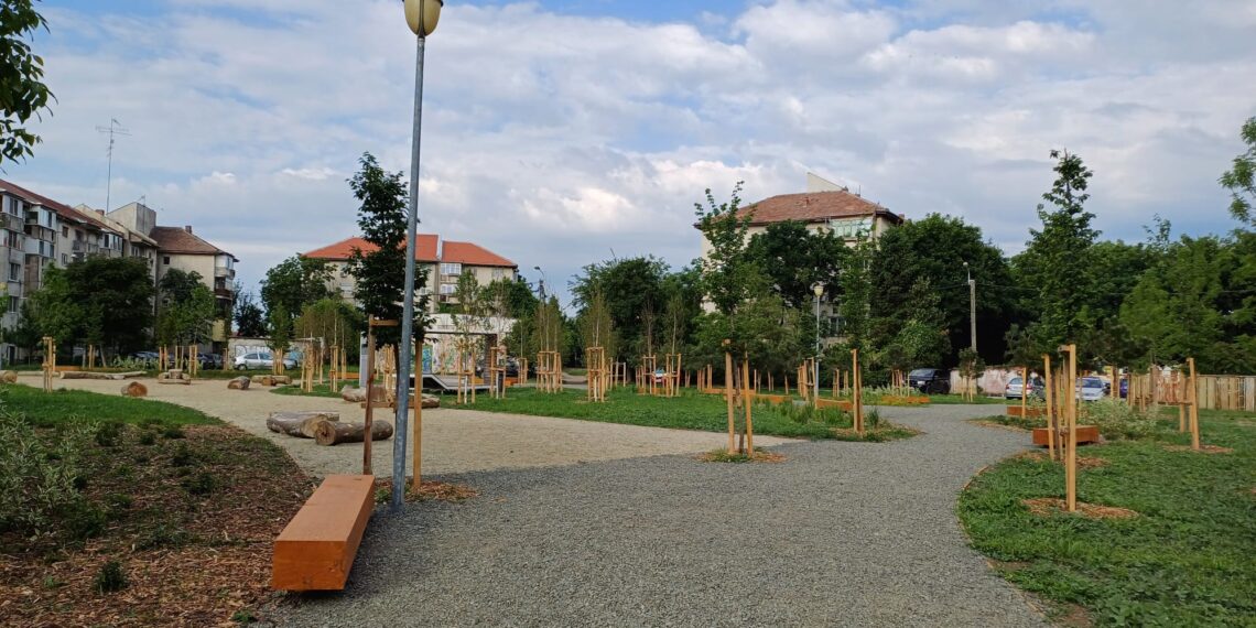 Parcul din zona Lunei a fost finalizat