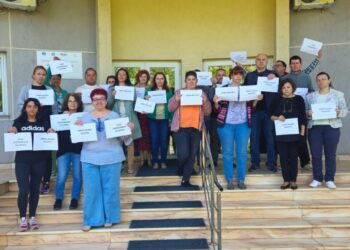 Protest spontan al angajaţilor Agenţiei pentru Protecţia Mediului Timiş