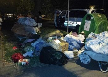 Bărbat sancționat de polițiștii locali cu 30.000 de lei pentru că a abandonat deșeuri