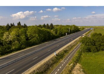 Pe 4 benzi, prin Dumbrăvița, până la Autostrada A1. A fost finalizat DJ 691/Foto