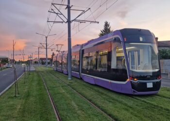 Primăria Timișoara a finalizat proiectul de achiziționare a 23 de tramvaie noi de culoare violet