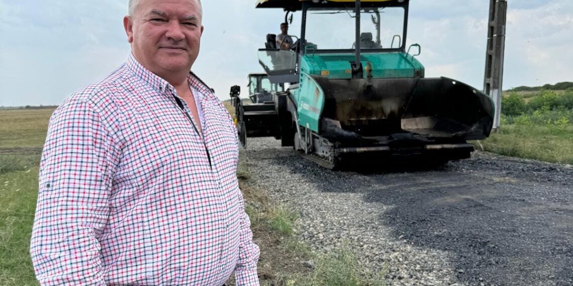 GALERIE FOTO. Sânmihaiu Român, un mare șantier