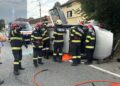 Trei persoane au ajuns la spital după două accidente rutiere