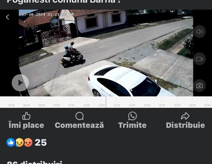 A lovit o femeie cu mopedul și a fugit de la locul accidentului